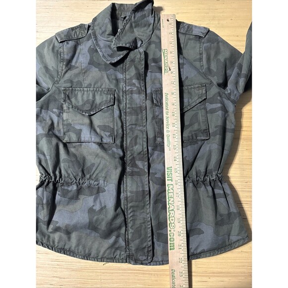 American Eagle Army Green Camo Women’s Small/P Jacket Gorpcore Outdoors Utility - Picture 5 of 13